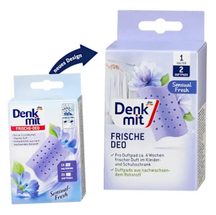 Освіжувач для гардеробу Denkmit Frische-Deo Sensual Fresh, 2 шт