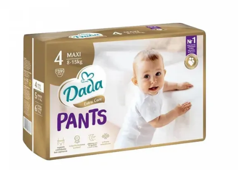 Трусики-подгузники Dada Extra Care 6, 38 шт 16+ кг