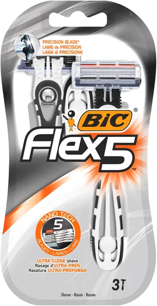 Бритва BIC Flex 5 Dispo 3 шт