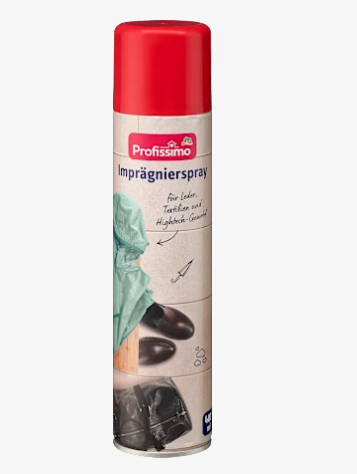 Водоотталкивающий спрей Profissimo для защиты обуви и одежды от влаги, 400 мл