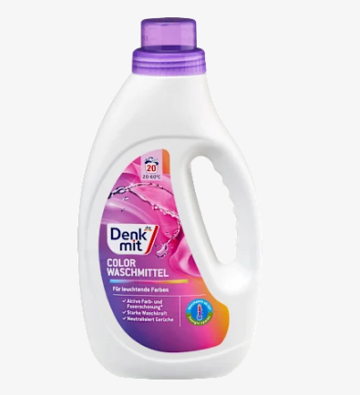 Гель для прання кольорової білизни Denkmit Colorwaschmittel 1.1 л (20 прань)