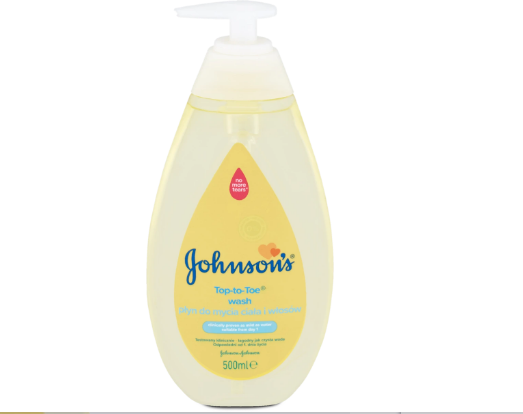 Детский гель для мытья тела и волос Johnson's Baby, 500 мл