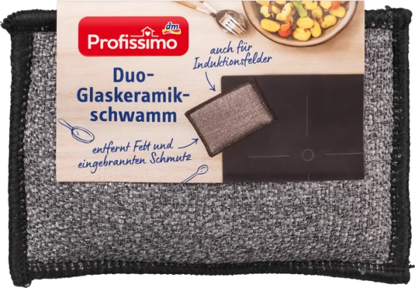 ‚Губка для стеклокерамических и индукционных плит Denkmit Profissimo Duo-Glaskeramik-Schwamm 1шт