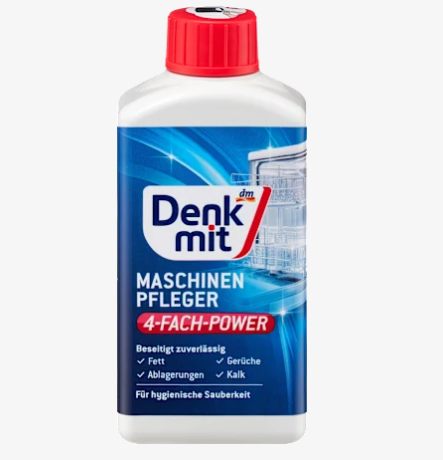 Средство для очистки посудомоечной машины Denkmit Maschinepfleger 4-FACH-POWER, 250 мл