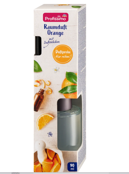 Аромадиффузор Profissimo, аромат Апельсин. 90 мл