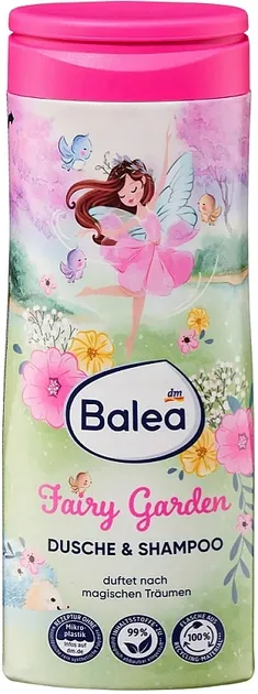 Детский шампунь-гель для душа 2в1 - Balea Fairy Garden 300ml 