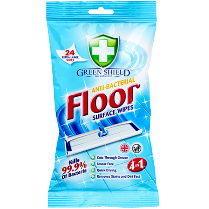 Салфетки для пола Green Shield 24 шт
