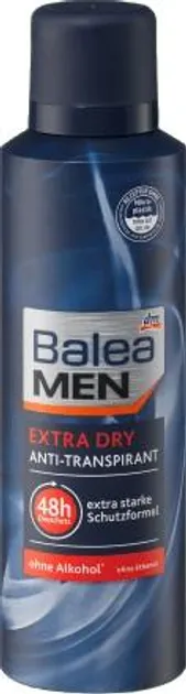 Мужской дезодорант Balea Extra Dry 0% Alkohol, 200 мл