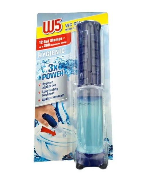 Гелевый шприц для унитаза W5 Lavanda, 12 использований