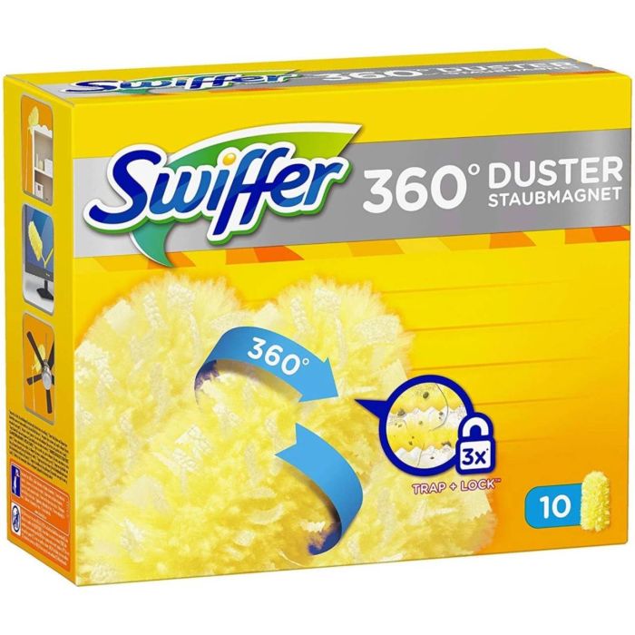 Змінні насадки для щітки-пиловика Swiffer 360° Duster, 10 шт