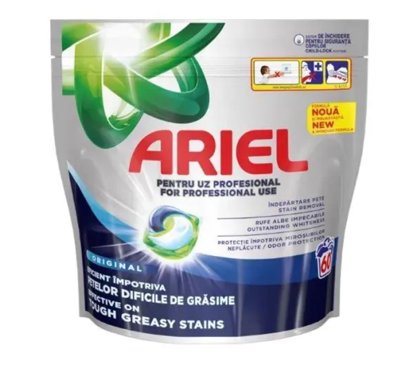 Капсулы для стирки Ariel Professional для цветной одежды 60 шт