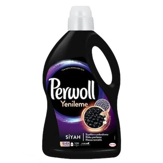 Гель для прання Perwoll Black темного і чорного одягу, 2,97л (54 цикли)