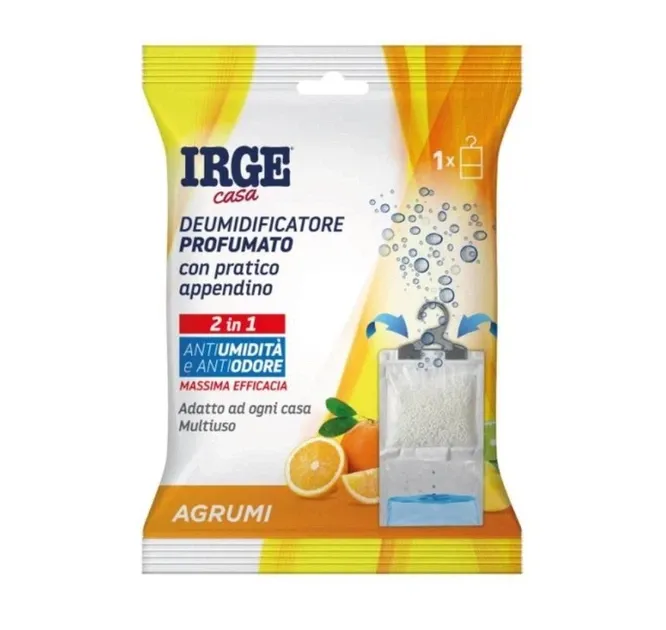 Поглинач вологи та запаху IRGE з підвіскою Agrumi (Цитрус) 500 мл