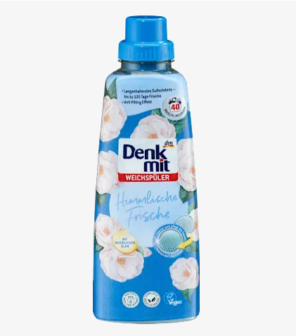 Концентрований ополіскувач Denkmit для білизни Небесна свіжість Weichspüler Himmlische Frische, 1 л
