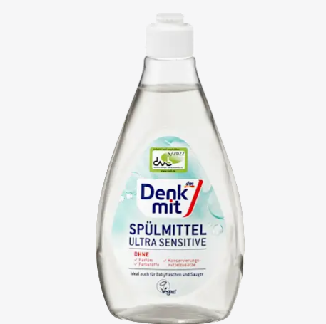 Средство для мытья посуды Denkmit Spülmittel Ultra Sensitive, 500 мл