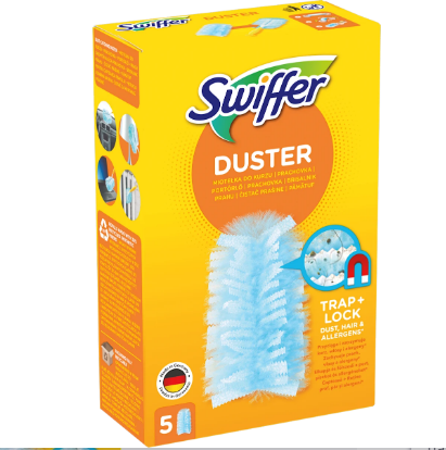 Сменные насадки для щетки-пыльника Swiffer Duster, 5шт