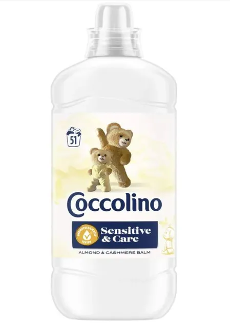 Кондиционер для белья Coccolino Sensitive & Care Almond & Cashmere Balm 1.275 л