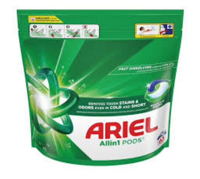 Капсулы для стирки Ariel All-in-1 Pods Универсальные, 65 шт