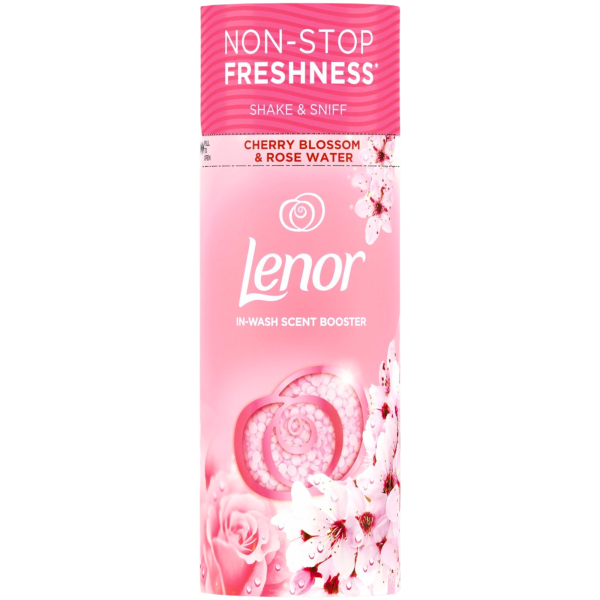 Парфюмерный ополаскиватель в гранулах для одежды Lenor Scent Booster Beads Cherry Blossom 176g