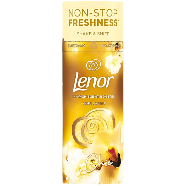 Парфюмерный ополаскиватель в гранулах Lenor Scent Booster Beads Gold Orchid 176g