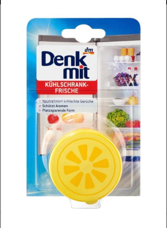 Нейтрализатор запахов в холодильнике Denkmit Kuhlschrank-Frische Лимон 40 г
