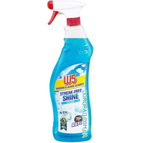 W5 Спрей для окон Triple Action 1L