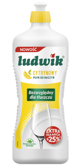 Средство для мытья посуды Ludwik Лимон, 900 г